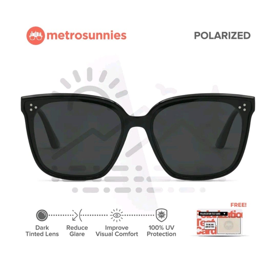 Metrosunnies Polarized Sunglasses (Category: Sunglasses & Eyewear) located in Caloocan City. Submitted by jraye (Listing ID 1440571336, Image 1). Description: .
