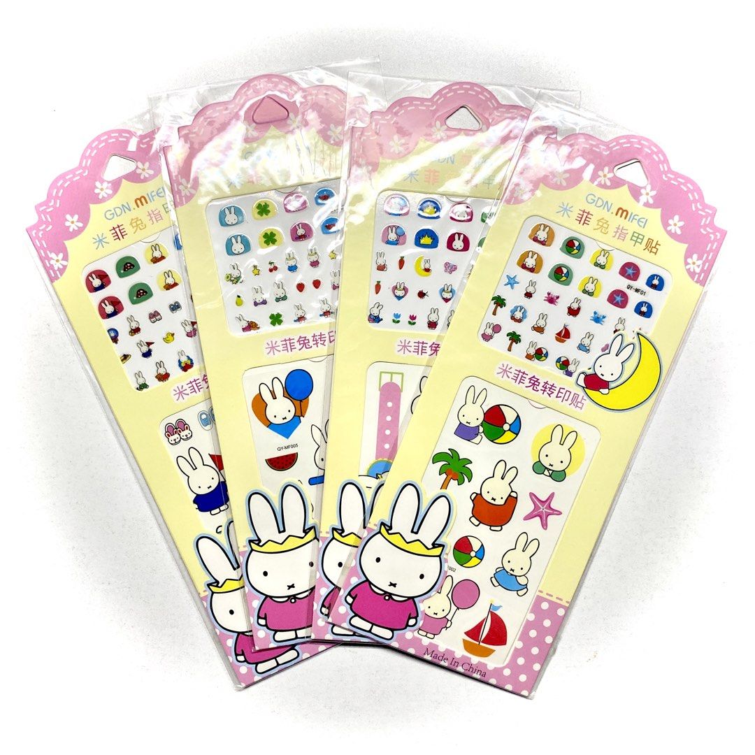 Miffy Nail Sticker + Tattoo Set (Category: Craft Supplies & Tools) located in Cebu City. Submitted by slayful (Listing ID 1440527546, Image 1). Description: Miffy Nail Sticker + Tattoo Set Only 4 packs available ₱75 each MOP: Gcash, Maya, Maribank, UB MOD: J&T | Flash Express | LLM/Maxim 100% Legit Seller! You may check buyer reviews of my past transactions on my FB Marketplace or Carousell profile (@eserese) :> Comment or DM if interesed!.