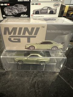 Mini GT LB ⭐️ Works Nissan GT-R Satin Gold w/Carbon (Box #40