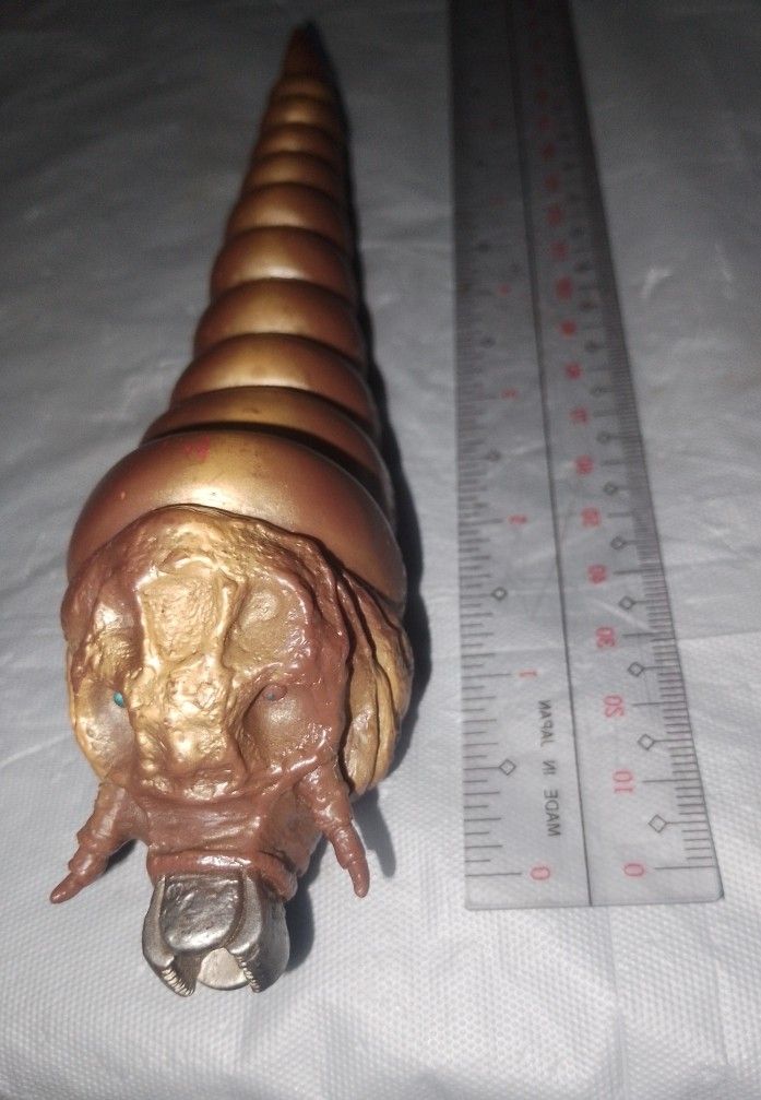 Mothra Larva 1991 Sofubi Soft Vinyl Figure Godzilla Kaiju Toho (Category: Figurines & Statues) located in Naic. Submitted by morosetoys (Listing ID 1440550772, Image 1). Description: ‎1 day reservation only. ‎ ‎GCash payment Flash Express shipping or Lalamove delivery. ‎ ‎No COD or COP. ‎No Meet Up. ‎No trade. ‎ ‎Check my Facebook page Morose Toys for other items. ‎ ‎Please send me a message for other questions..