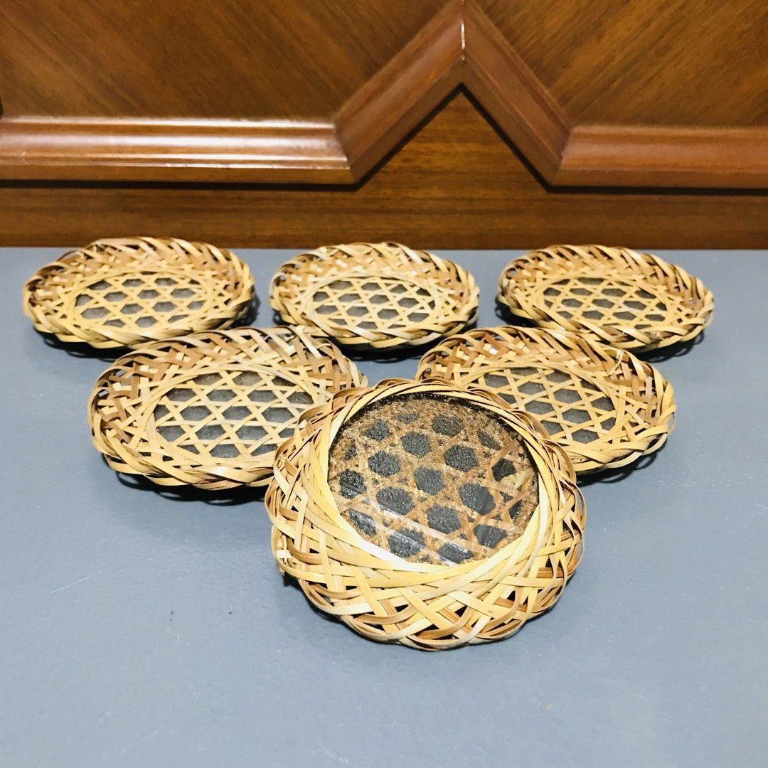 Native Coaster with Glass Base (Category: Other Kitchenware & Tableware) located in Baao. Submitted by all.things.japan (Listing ID 1440484305, Image 2). Description: .