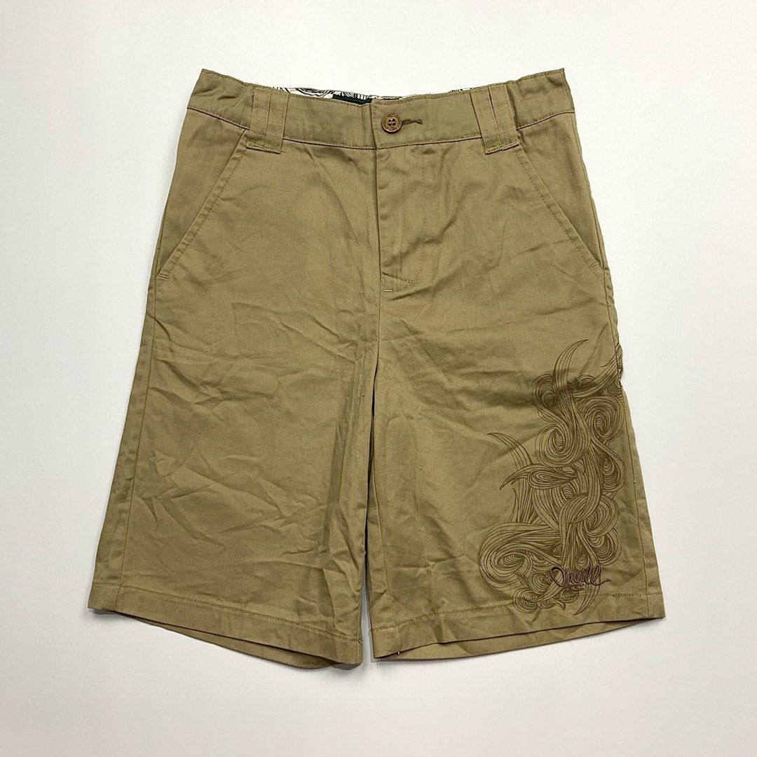 O'neill khaki denim shorts (Category: Jeans) located in Dagupan City. Submitted by maxi.vint (Listing ID 1440461529, Image 1). Description: Size 27" Length 19".