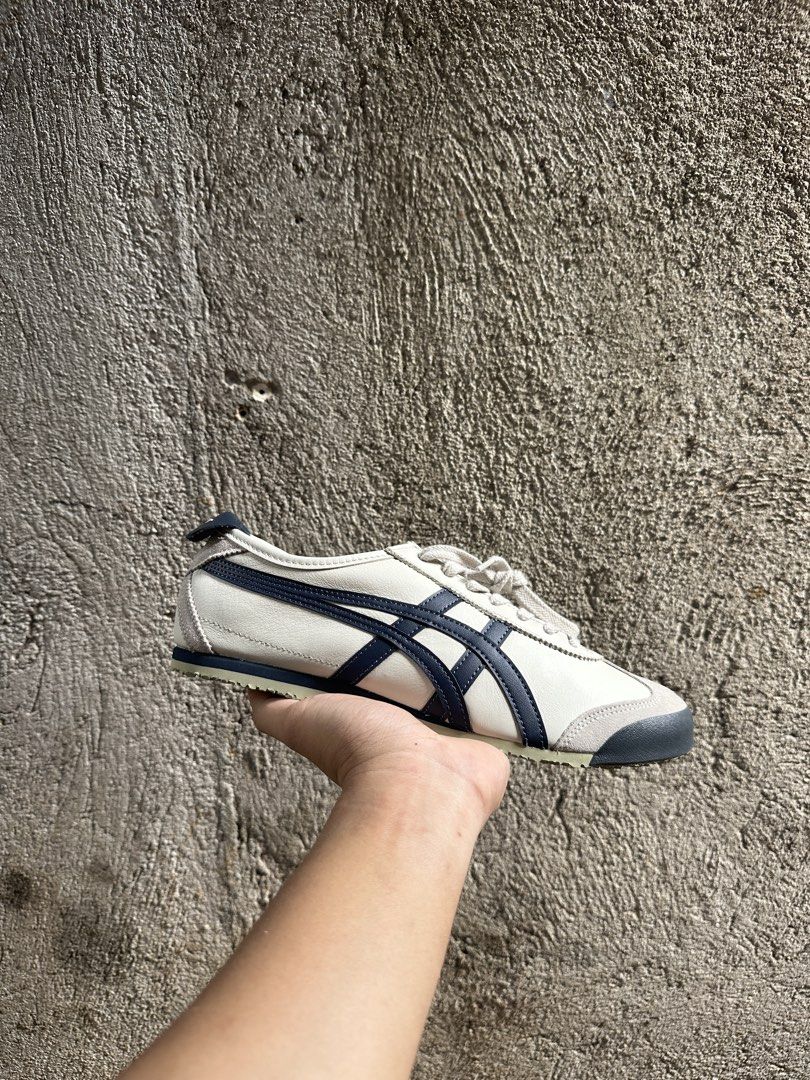 Onitsuka Mexico 66 Birch Peacoat 9M (Category: Sneakers) located in San Pablo. Submitted by mrkdln1700 (Listing ID 1440476381, Image 2). Description: Onitsuka Tiger Mexico 66 Birch Peacoat Size 9M BNDS (w/ store receipt) Php 6,495 only (way below market/srp).