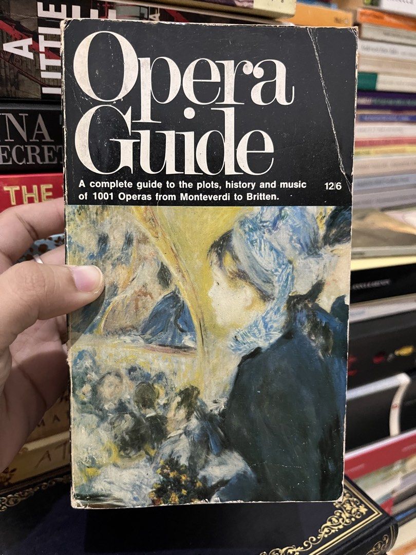 Opera Guide: A Complete Guide to 1001 Operas (Category: Magazines) located in Maragondon. Submitted by quilljoylibrary (Listing ID 1440431231, Image 1). Description: - Comprehensive opera guide by Harold Rosenthal - Covers plots, history, and music of 1001 operas - Features composers like Monteverdi, Mozart, Wagner, Verdi, and Britten - Published in Great Britain, 1964 - Includes lists of illustrations and musical terms - Ideal resource for opera