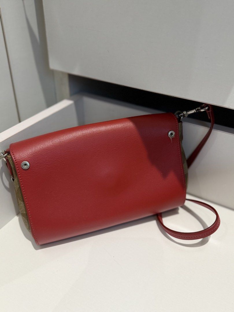 Original Red Coach Reversible Cross Body Bag (Category: Cross-body Bags) located in San Juan City. Submitted by k.mailleux (Listing ID 1440507503, Image 3). Description: negotiable if sure buyer! mop: gcash ONLY mod: lalamove/j&t .