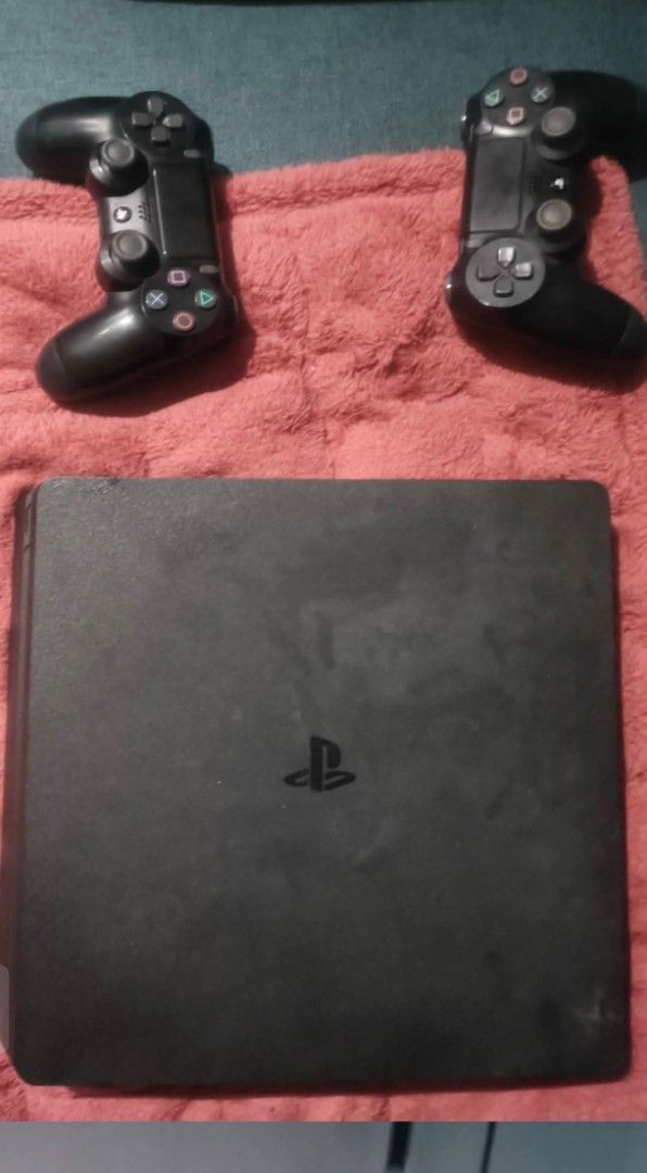 PlayStation 4 Slim Console 1TB 1 working controller (Category: PlayStation) located in Caloocan City. Submitted by raptortalon19 (Listing ID 1440411318, Image 1). Description: - PlayStation 4 Slim Console -No warranty sticker but guaranteed to work - Includes 1 working controller - no HDMI cable but confirmed working - Unopened - Downside is high firmware version.