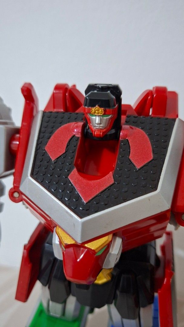 Price Drop! Power Rangers Megazord Toy - Multi-colored (Category: Action & Battle Toys) located in Imus. Submitted by pick_and_dig (Listing ID 1440463105, Image 2). Description: - Original listed price: P3,500 Price Drop: P3,000 - Multi-colored toy robot - Megazord-inspired design - Composed of several smaller, combinable robot parts - Features red, yellow, blue, green, and black colors - Ideal for Power Rangers enthusiasts and collectors Note: A