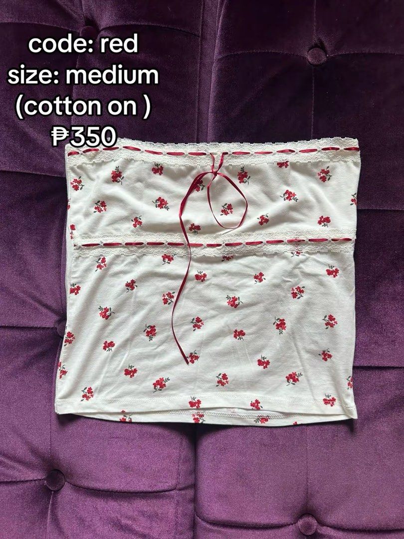 Preloved clothes (Category: Sleeveless) located in Manila. Submitted by _jccl (Listing ID 1440538358, Image 3). Description: - prices in the photos 📍 marikina city - gcash only - sure buyers only.