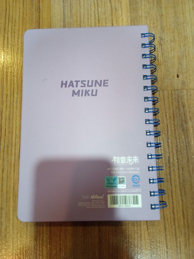 Project Sekai Hatsune Miku Planner (Category: Stationery & School Supplies) located in Manila. Submitted by angelrotting (Listing ID 1440533895, Image 3). Description: .