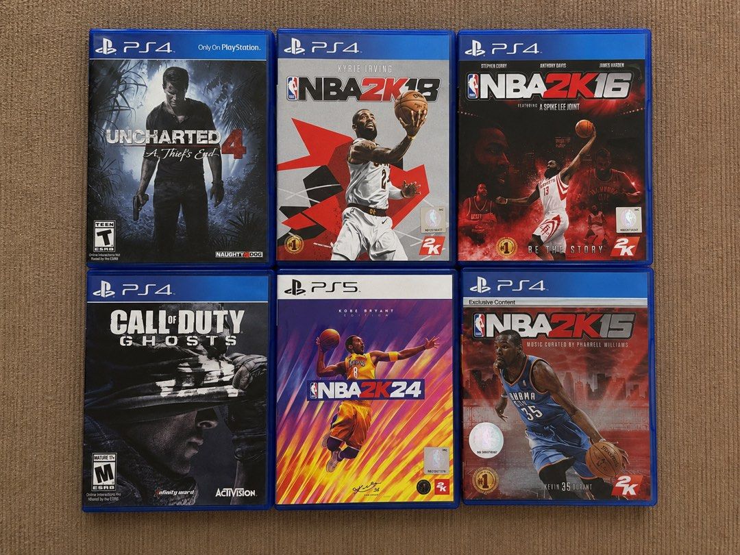 PS4 PS5 Games PlayStation (Category: PlayStation) located in Quezon City. Submitted by michaelcorleone (Listing ID 1440546864, Image 1). Description: 450 each PS4 game 800 for the PS5 game.