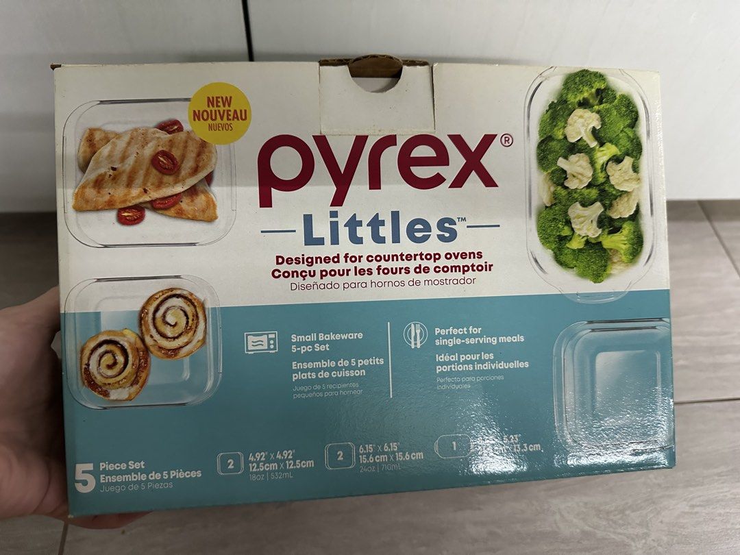 Pyrex glass bakeware - 5 piece set466744646598676480
