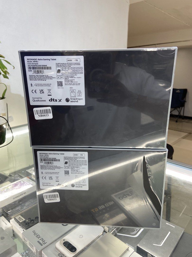 Redmagic ASTRA Gaming Tablet 24/1 Terabyte (Category: Android) located in San Juan City. Submitted by rodelmarllemit (Listing ID 1440453350, Image 2). Description: Brand new Redmagic ASTRA Gaming Tablet Rom: 1 Terabyte Ram: 24gb Color: Eclipse Mode of Payment: •Cash •Bank Transfer •GCash & Maya Installment: •Credit Card •Ggives •Cash on Delivery •Shipping •Meet Up •Trade In You can visit our Physical store in Stall number Y-40 Aquarium Greenhills