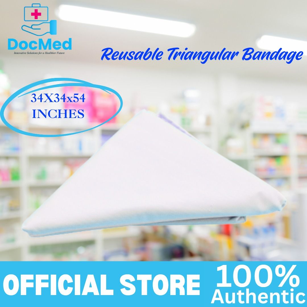 REUSABLE TRIANGULAR BANDAGE (Category: Medical Supplies & Tools) located in Quezon City. Submitted by zyra26 (Listing ID 1440455436, Image 2). Description: 📢 OPEN FOR BULK ORDERS!!! 📦✨ ✅ AVAILABLE ON HAND / READY STOCKS! Huwag nang maghanap pa — lahat ng medical supplies na kailangan mo, nandito na sa amin! 💙 🩺 DXS ENTERPRISES INC. Your trusted supplier of Medical Supplies & Equipment! ✔️ We accept RETAIL and BULK ORDERS ✔️ Quality products ✔