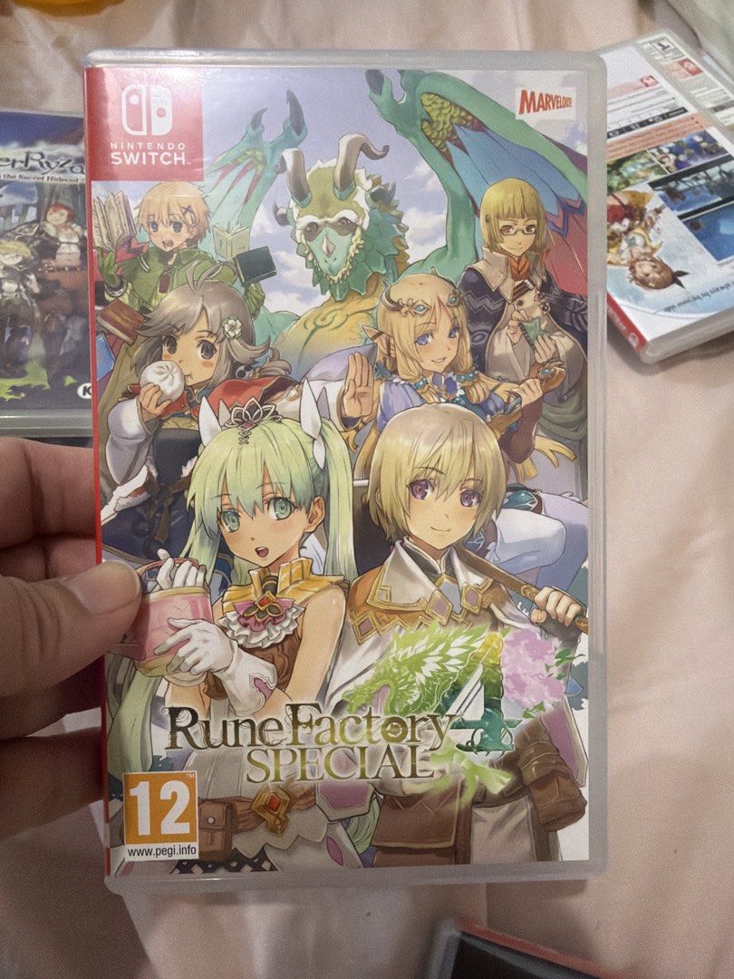Rune Factory Special Nintendo Switch Game (Category: Nintendo) located in Las Pinas. Submitted by djcarla14 (Listing ID 1440463947, Image 1). Description: - Rune Factory Special for Nintendo Switch - Thrilling fantasy adventure - Plant your fields and explore dungeons - Make friends and build relationships - Rated 12+.