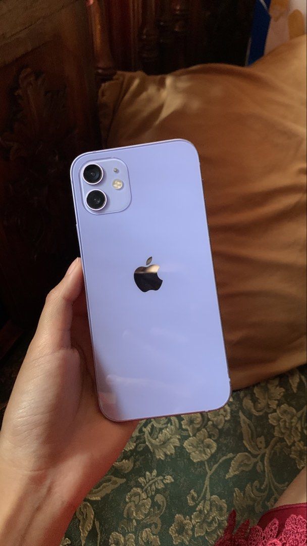 RUSH FOR SALE: IPHONE 12 (Category: iPhone 12 Series) located in Paombong. Submitted by jemimaaaaz (Listing ID 1440436818, Image 1). Description: 📱 UNIT DETAILS: ✅ Purple Color ✅ 128GB Storage ✅ iOS 26.5 ✅ 100% Battery Health (Replaced Battery) ✅ True Tone & Face ID Working ✅ Factory Unlocked / Openline (Any SIM) ✅ No iCloud Issue (Unli Reset) ✅ Clear Front & Back Camera ✅ Smooth, Fully Working & Ready to Use ✅ Makinis at Malinis—Pwede sa Masela