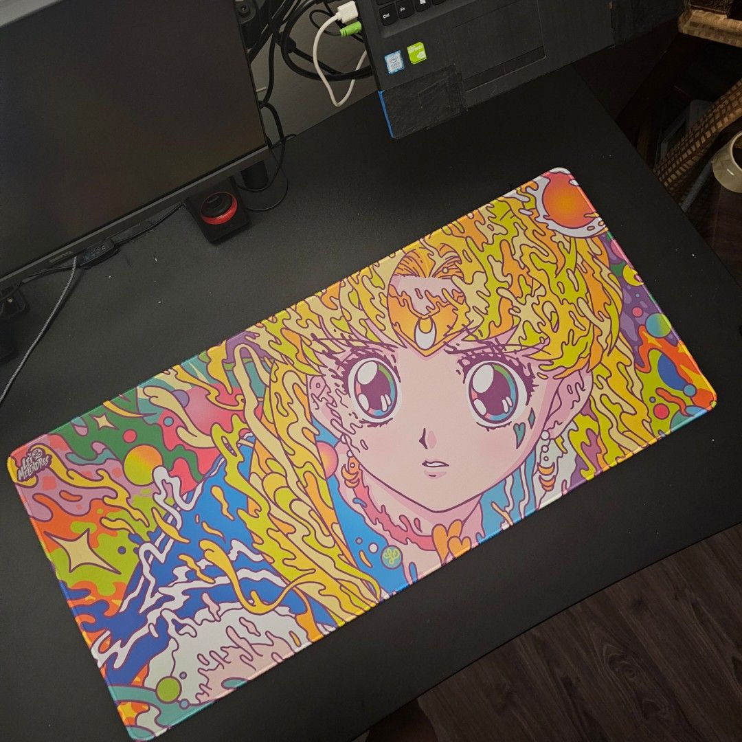 Sailor Moon Custom Deskmat | Mouse pad | Anime (Category: Mouse & Mousepads) located in Las Pinas. Submitted by specteretceps (Listing ID 1440524910, Image 2). Description: 90cm x 40cm Brand new RFS: Doesn't match my desk set up.