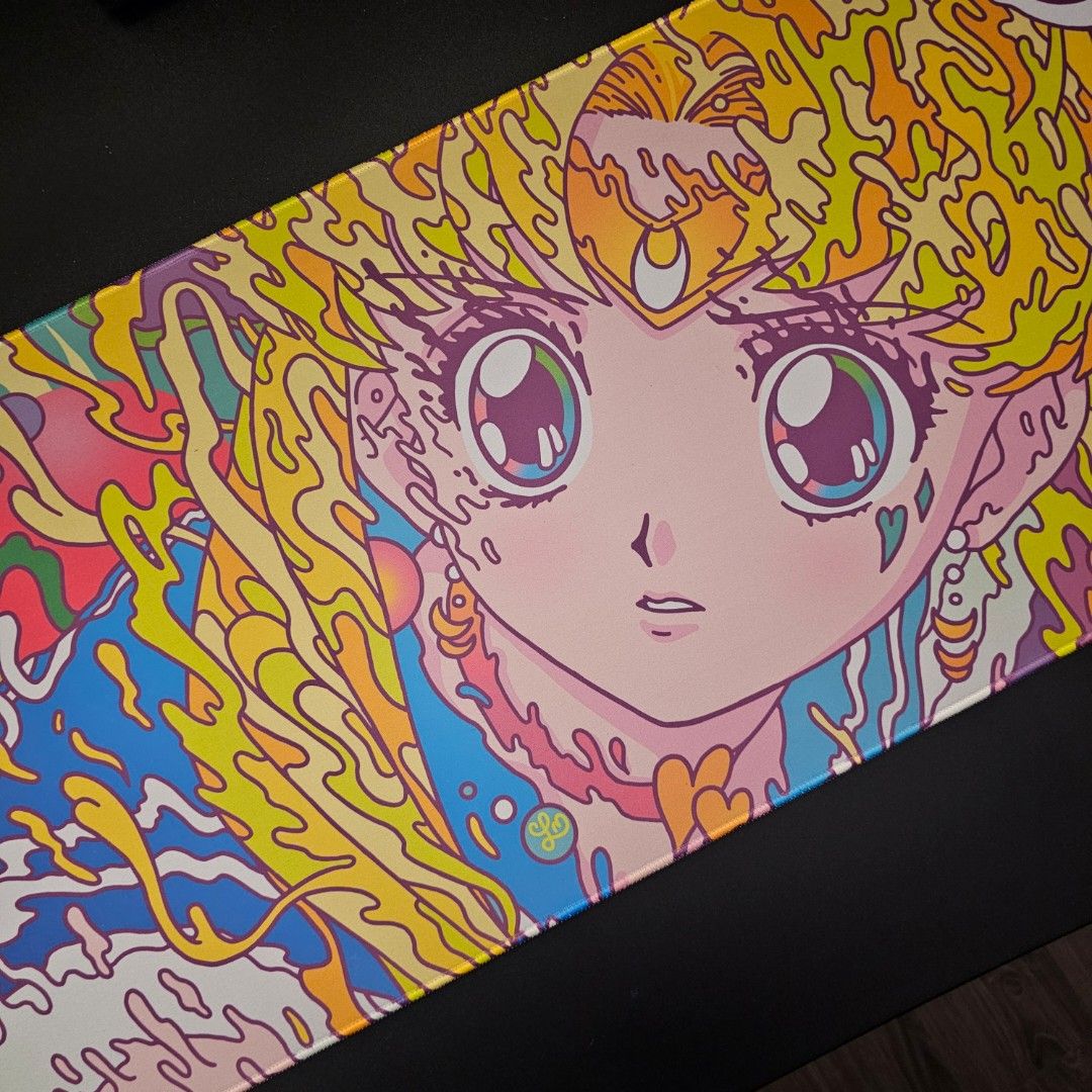 Sailor Moon Custom Deskmat | Mouse pad | Anime (Category: Mouse & Mousepads) located in Las Pinas. Submitted by specteretceps (Listing ID 1440524910, Image 1). Description: 90cm x 40cm Brand new RFS: Doesn't match my desk set up.