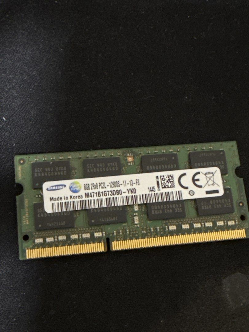 Samsung 8GB DDR3 PC3L Laptop RAM Module466921736268032000