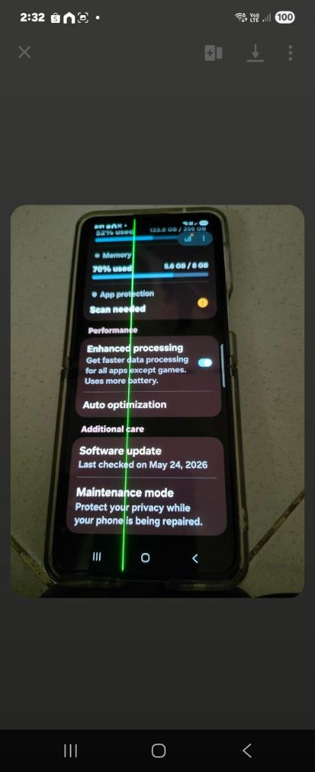 Samsung flip 3 (Category: Samsung) located in Binmaley. Submitted by belindara28009 (Listing ID 1440447872, Image 1). Description: With green line Unit only negotiable.