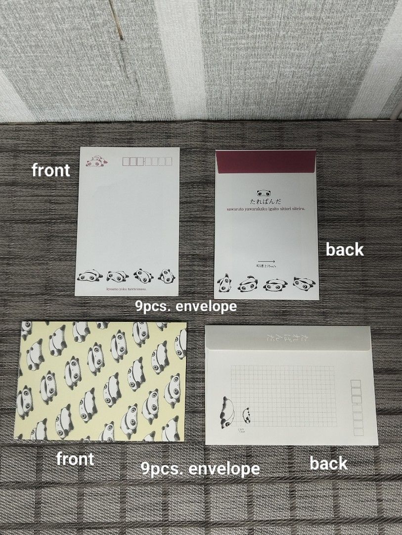 SAN-X TAREPANDA STATIONARY SET (Category: Stationery & School Supplies) located in Batangas. Submitted by amerie_store (Listing ID 1440566136, Image 3). Description: ◾WYSIWYG ➡️incomplete 🔊Kindly visit & follow my FB page for more updated Toys,Aniks,etc...🤩 🌈👉AMERIE STORE👈🌈 📌Mine Now,Pay after invoice 📌No refund 📌MOP: Gcash 🚛 Shipping sched every Saturday only via Flash Express.