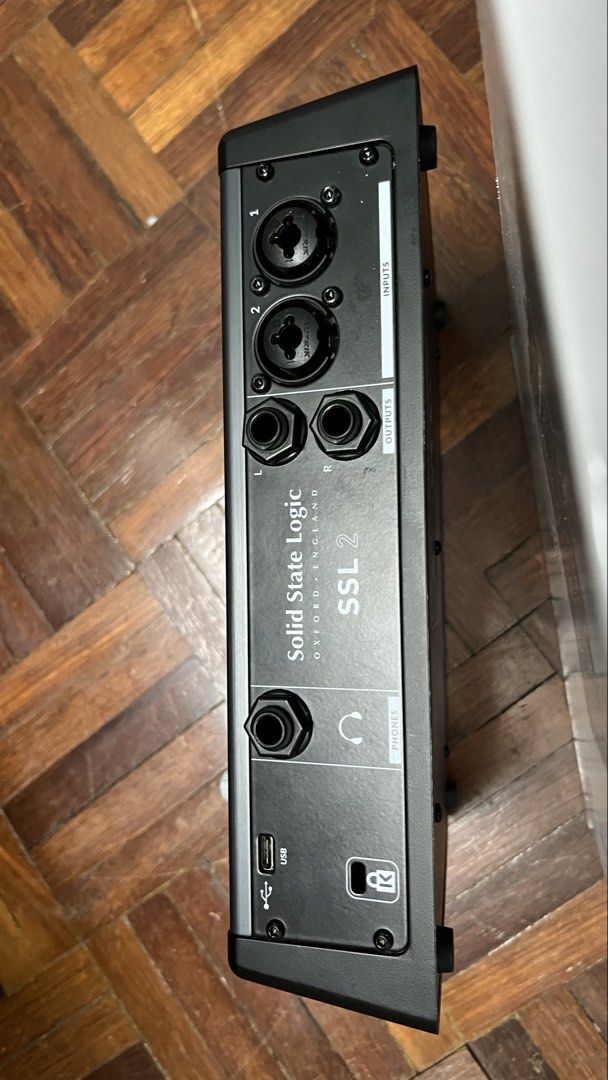 Solid State Logic (SSL) 2 Audio Interface (Category: Other Audio Equipment) located in Kuala Lumpur. Submitted by adrnailyn (Listing ID 1440417118, Image 2). Description: Model: SSL 2 MK II (100% original) Retail Price: 1000+ Condition: 9/10. Used, but very well-maintained and works perfectly Included: Original box Reason for Selling: Upgrading my studio setup COD: Bandar Sri Permaisuri, Cheras KL Postage Semenanjung: RM10 Sabah/Sarawak : RM15 .