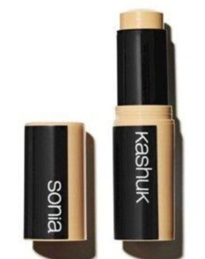 Somia Kashuk Foundation Stick Latte 13 (Category: Makeup) located in Manila. Submitted by memorylanestore (Listing ID 1440418794, Image 1). Description: Sonia Kashuk - Undetectable Foundation Stick Shade : Latte 13 / Size - 0.12oz / 3.4g Multi-tasking foundation, Portable Lightweight Stick , To create a perfect skin tone & absorbs excessive oil, leaving skin with a stunning natural beautiful Satin finish. Formulated for all skin types, this cream