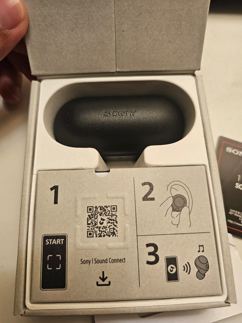 Sony WF-C700N Noise Cancelling Earbuds (Category: Earphones) located in Makati City. Submitted by ferriswheeler (Listing ID 1440577226, Image 2). Description: - Sony WF-C700N True Wireless Earbuds - Active Noise Cancellation - Multi-point Connection - Up to 8.5 hours playback on earbuds - Up to 21.5 hours additional playback with charging case - Includes charging case and earbuds - Download Sony | Sound Connect app for setup RFS: I thought I lost