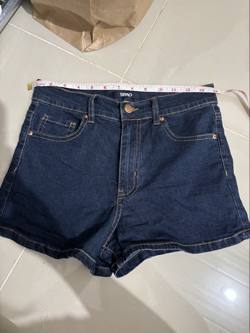 Spao Denim short (Category: Shorts) located in San Jose del Monte. Submitted by rtemsii (Listing ID 1440480120, Image 1). Description: Korean brandsize 27-28 medida inch.