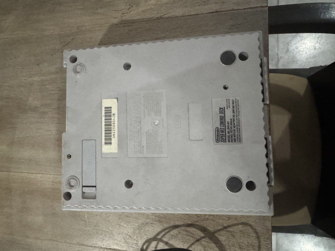 Super Nintendo Vintage with rewound adaptor (Category: Nintendo) located in Makati City. Submitted by alex_sevilla (Listing ID 1440424279, Image 3). Description: Snes console only No controllers .