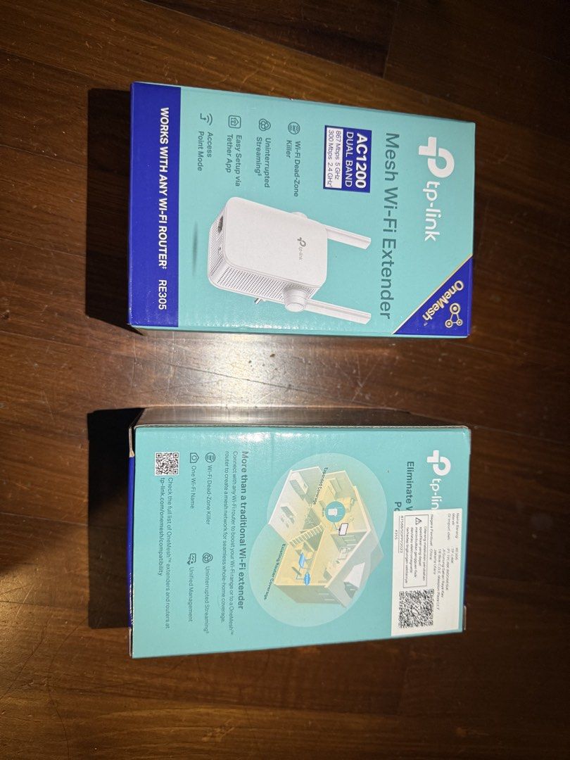 TP-Link AC1200 Mesh Wi-Fi Extender RE305466816371252285441