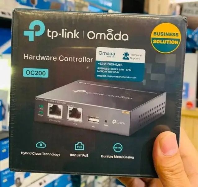 ✅TP-Link OC200 Omada Hardware Cloud Controller POE (Category: Networking) located in Quezon City. Submitted by go.gadgetsph (Listing ID 1440489968, Image 1). Description: ✅TP-Link OC200 Omada Hardware Cloud Controller POE 4,324.00 💯ORIGINAL BRANDNEW & SEALED ✔WITH PHYSICAL STORE ✔SAME DAY DELIVERY VIA LALAMOVE ✔PAYMENT OPTIONS: CASH/GCASH/BANK TRANSFER/COD Locations: MAKATI CITY/KAWIT CAVITE DM FOR ORDERS & INQURIES THANK YOU & ENJOY SHOPPING!.