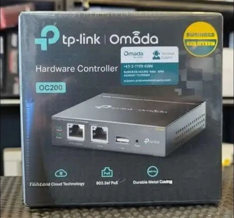 ✅TP-Link OC200 Omada Hardware Cloud Controller POE (Category: Networking) located in Quezon City. Submitted by go.gadgetsph (Listing ID 1440489968, Image 2). Description: ✅TP-Link OC200 Omada Hardware Cloud Controller POE 4,324.00 💯ORIGINAL BRANDNEW & SEALED ✔WITH PHYSICAL STORE ✔SAME DAY DELIVERY VIA LALAMOVE ✔PAYMENT OPTIONS: CASH/GCASH/BANK TRANSFER/COD Locations: MAKATI CITY/KAWIT CAVITE DM FOR ORDERS & INQURIES THANK YOU & ENJOY SHOPPING!.