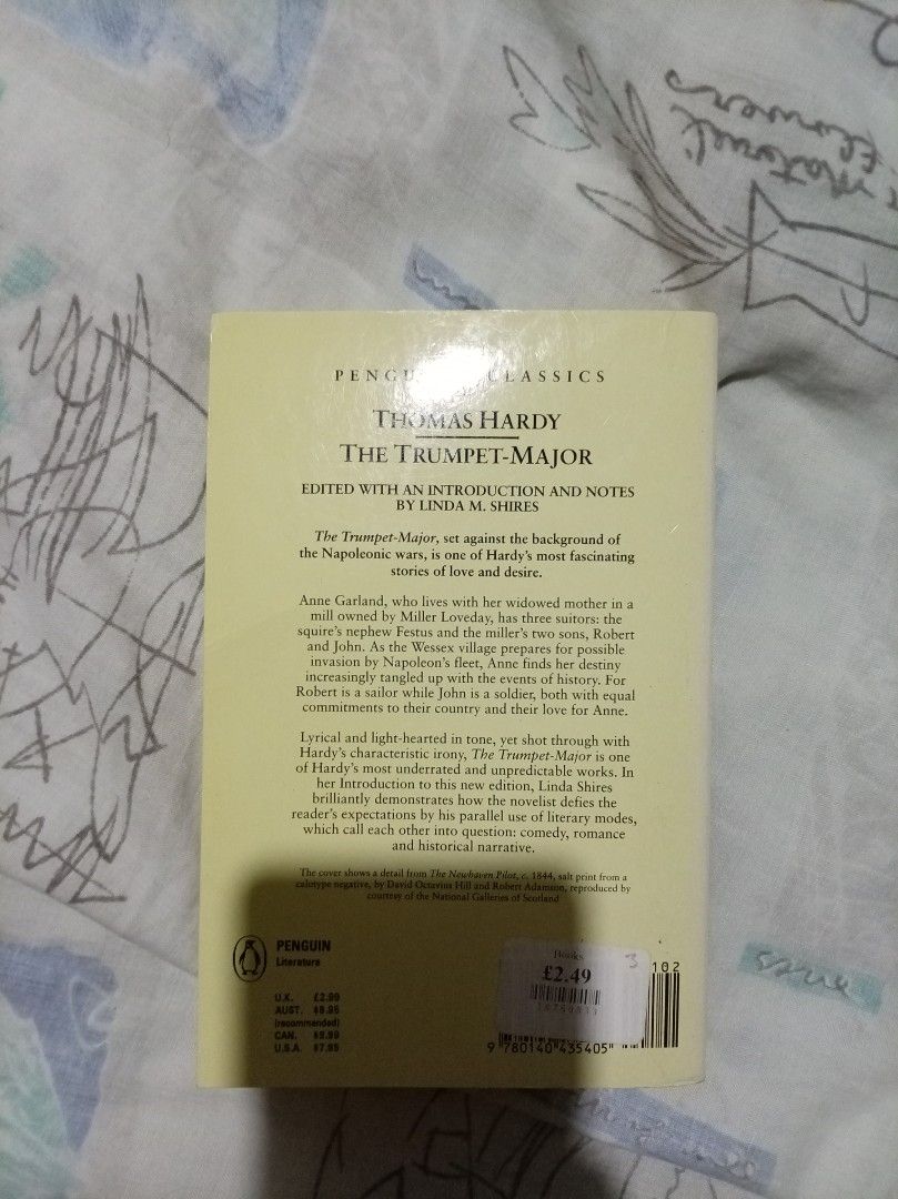 Trumpet Major (Thomas Hardy) Penguin Classics (Category: Storybooks) located in Alburquerque. Submitted by mail.aly (Listing ID 1440439392, Image 3). Description: Location: Iloilo City Mop: Gcash Mod: Jnt dm for more details also the condi 😊😁‼️ (sira napo back camera ko huhu sorry).