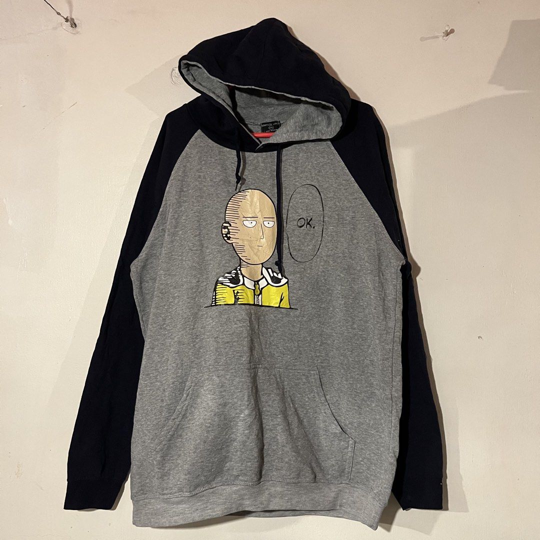 Two Tone Hoodie (Category: Coats, Jackets and Outerwear) located in Quezon City. Submitted by giometryyy (Listing ID 1440561952, Image 1). Description: L28 W22 Heavy Material Excellent condition Embroidered design Superb quality!!! Ideal for office ootd 📍East Fairview, QC 🛵Lalamove/J&T payment first .