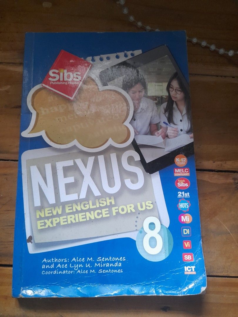Used Grade 8, 9, & 10 Textbooks (Category: Textbooks) located in Valenzuela. Submitted by nicodemus.balani (Listing ID 1440457663, Image 3). Description: SELLING USED BOOKS Grade 8 Pinagyamang Pluma Grade 8 Nexus New English Experience for Us Grade 8 Falling in Love with God Grade 9 Everyday Life in Anglo-American Literature Grade 9 Nexus New English Experience for Us Grade 9 Nexus New English Experience for Us Grade 10 Nexus New English Experien
