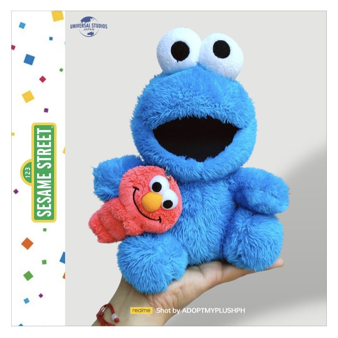 USJ Sesame Street | Cookie Monster & Elmo plush bundle (Category: Plushies & Soft Toys) located in Taguig. Submitted by adopt.my.plush.ph (Listing ID 1440093573, Image 1). Description: USJ.
