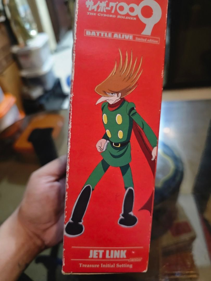 Vintage Cyborg Soldier 009 Figure (Category: Figurines & Statues) located in Caloocan City. Submitted by yatsbatoyskie (Listing ID 1440529785, Image 2). Description: mint in box meetup or via lalamove caloocan sm grand monumento .