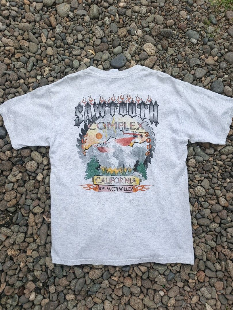Vintage Sawtooth Complex Shirt (Category: Tshirts & Polo Shirts ) located in Zamboanga. Submitted by crazy_findss (Listing ID 1440511050, Image 2). Description: 21x28 dimes no issue crispy condition.