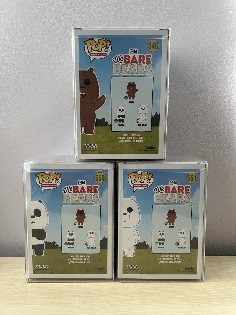 We Bare Bears Funko Pop Set (Category: Designer & Blind Box Toys) located in Manila. Submitted by ccbartolome (Listing ID 1440543944, Image 2). Description: Selling as a set.