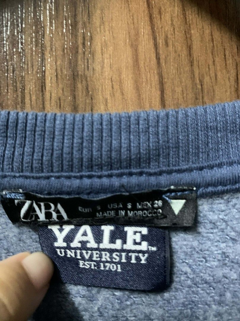 ZARA YALE SWEATER Y2K university student type (Category: Coats, Jackets and Outerwear) located in Taguig. Submitted by chielatte (Listing ID 1440508804, Image 2). Description: .