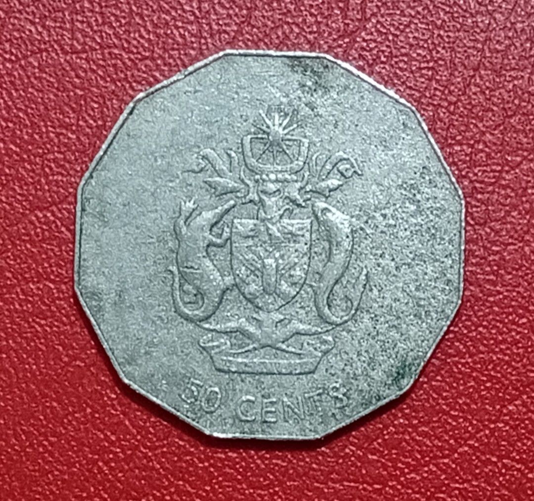 1990 50 Cents - Solomon Islands (Category: Currency) located in Lipa City. Submitted by mark_collections (Listing ID 1440648684, Image 1). Description: 1990 50 Cents - Solomon Islands Mode of Payment: Gcash.