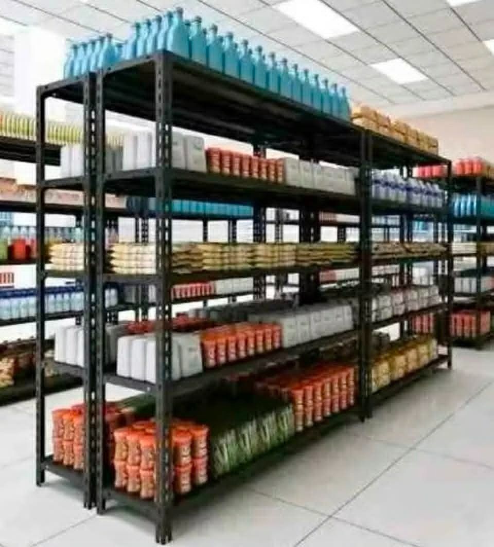 5 Layer Storage Rack with Laminated Wood Shelves (Category: Shelves, Cabinets & Racks) located in Pasay City. Submitted by joyful_mayette (Listing ID 1440625532, Image 1). Description: On Hand‼️ On Hand‼️ On hand‼️ Ready for Delivery 5 Layer Storage Rack with Laminated Shelves Woods Price: 2, 500 PHP 🔶 BRAND NEW 🔶 Product Size: 200x40x120cm 🔶 Two colors available: Black and White 🔶 Product Material: All metal frame with laminated wood shelves
