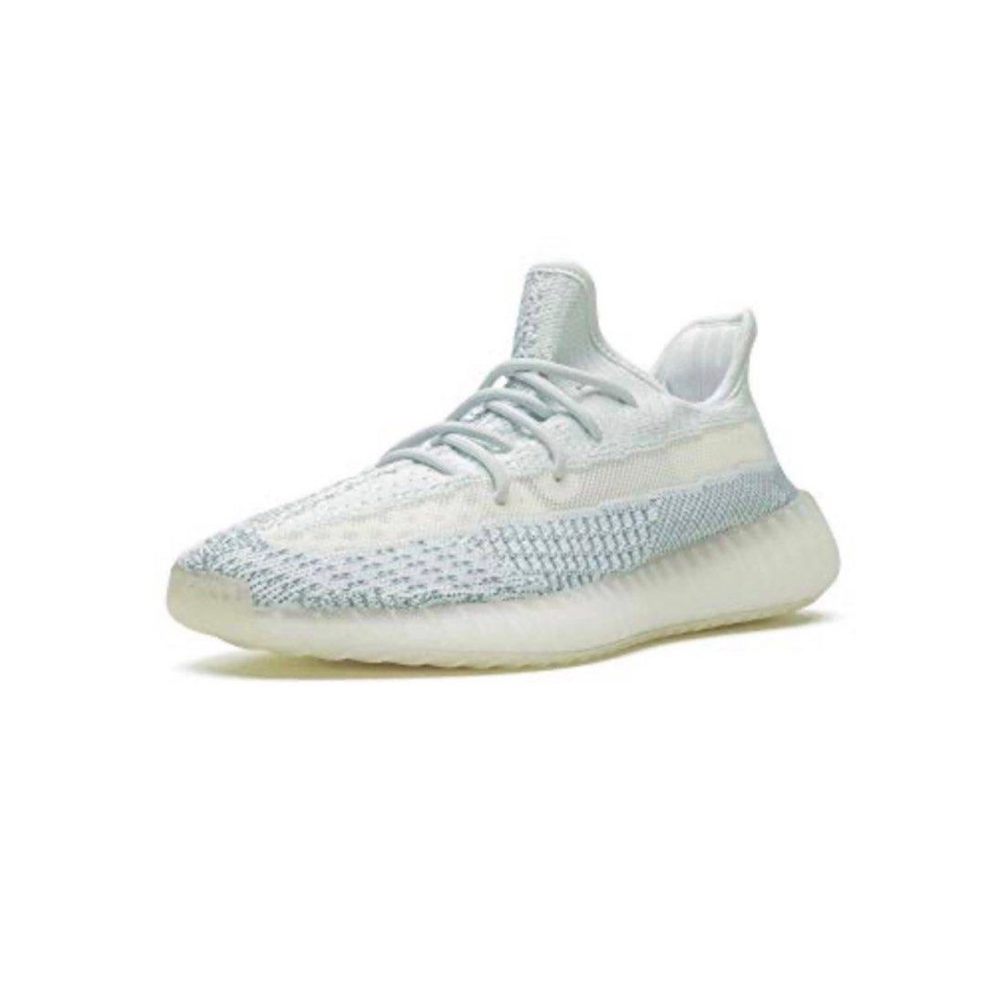 Adidas Yeezy Boost 350 V2 ‘Cloud White’ FW3043 (Category: Sneakers & Footwear) located in Singapore. Submitted by breadyry (Listing ID 1440668337, Image 3). Description: Brand new with original box, yet to wear and well maintained. - Adidas Yeezy Boost 350 V2 - Colorway: Cloud White .