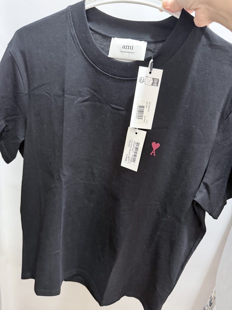 AMI de Coeur Black TShirt (Category: Tshirts & Polo Shirts ) located in Manila. Submitted by prelovedbymycam (Listing ID 1440662865, Image 1). Description: 100% authentic. Bought from Seek Sneak Store SRP Php8,950.00 RFS: wrong size .