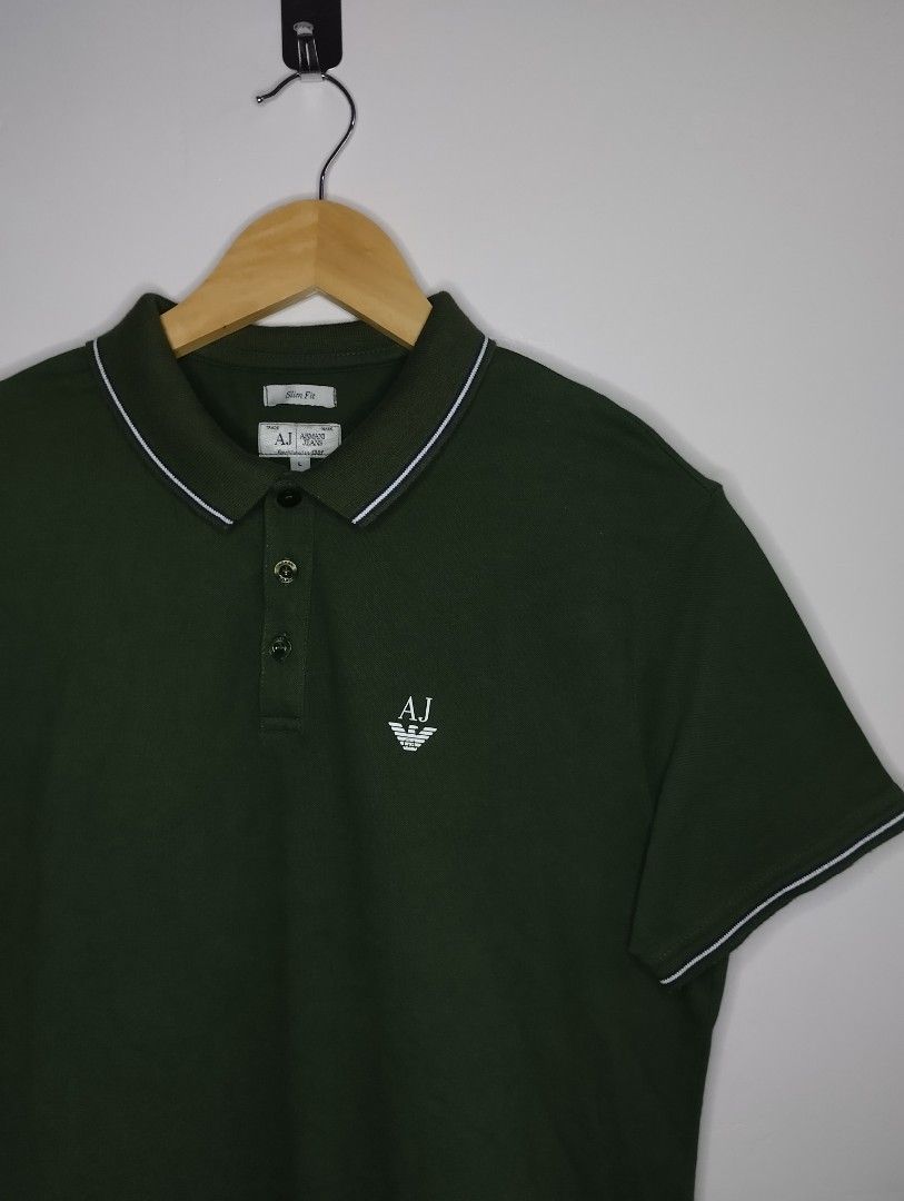 Armani Jean's Polo Shirt (Category: Tshirts & Polo Shirts ) located in Bago City. Submitted by gent.ly.getup (Listing ID 1440582300, Image 3). Description: like new no issue 18.5 by 26.5 best fit small.