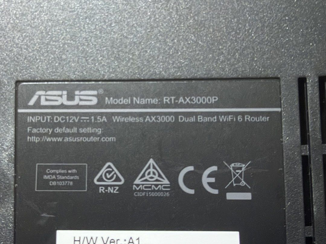 ASUS WiFi Router with Power Adapter467788945624944642