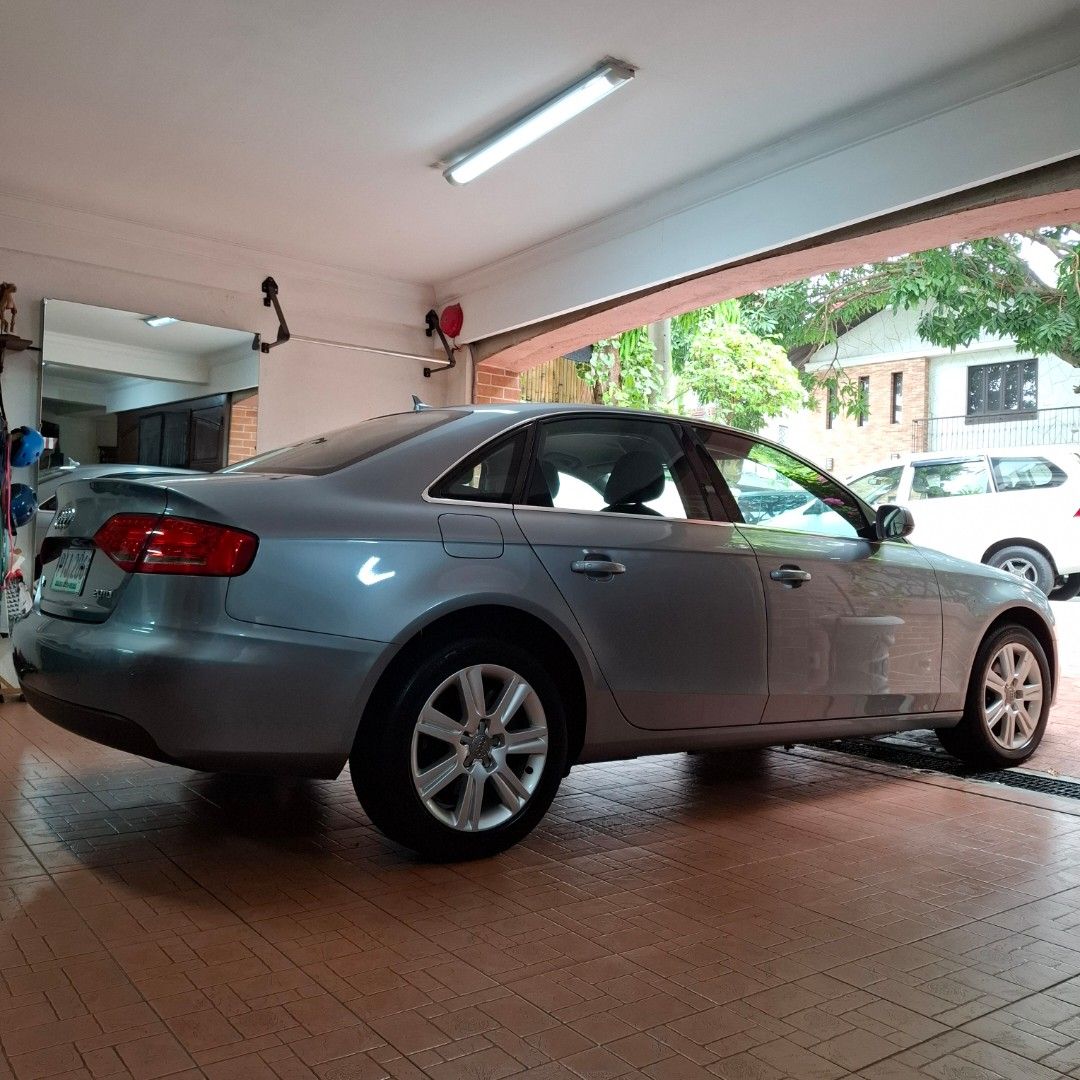 Audi A4 Sedan 2.0 (A) (Category: Used Cars) located in Makati City. Submitted by nicovaluablevintage (Listing ID 1440581332, Image 1). Description: 2010 Audi A4 2.0 TDI Diesel Automatic Runs smoothly and fuel efficient No major issues and runs well (lady owned) Clean original papers Casa-maintained (PGA Cars) and well maintained All keys available Wed- coding (plate ends in 6) 143 HP 320 NM torque dual clutch s-tronic Slightly negotiable for sure