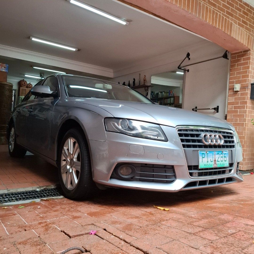 Audi A4 Sedan 2.0 (A) (Category: Used Cars) located in Makati City. Submitted by nicovaluablevintage (Listing ID 1440581332, Image 3). Description: 2010 Audi A4 2.0 TDI Diesel Automatic Runs smoothly and fuel efficient No major issues and runs well (lady owned) Clean original papers Casa-maintained (PGA Cars) and well maintained All keys available Wed- coding (plate ends in 6) 143 HP 320 NM torque dual clutch s-tronic Slightly negotiable for sure