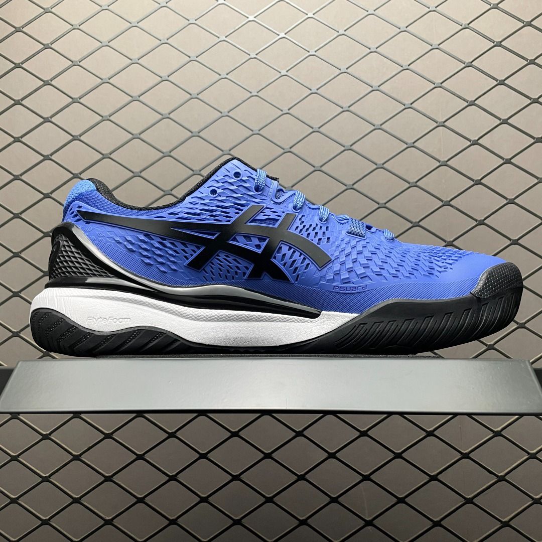 Authentic Asics Gel-Resolution 9 Blue Black EU36-47 (Category: Sneakers) located in Singapore. Submitted by creamycupcakes (Listing ID 1440751599, Image 3). Description: .