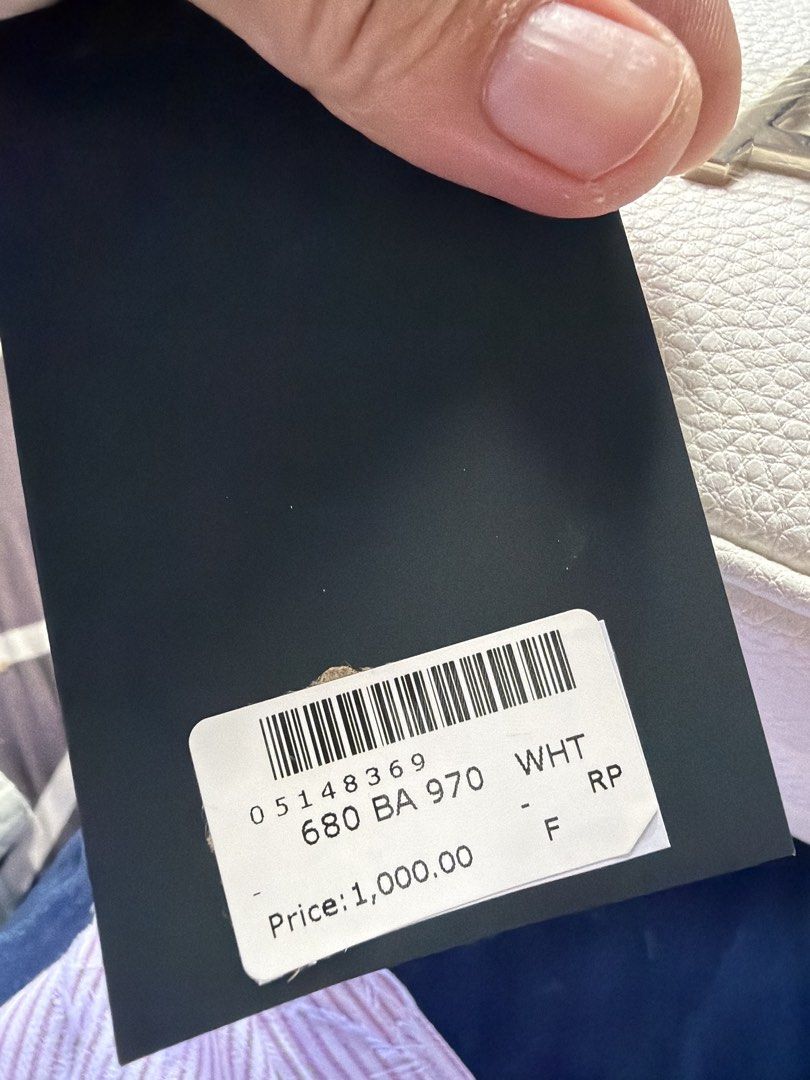 Authentic BNEW BALMAN crossbody in pebbled leather (Category: Luxury Bags & Wallets) located in Cagayan de Oro. Submitted by kenzeepie (Listing ID 1440601846, Image 3). Description: Bnew! Still With plastic film and tag! Bought jn Balmain Dubai With dust-bag and ecobag.